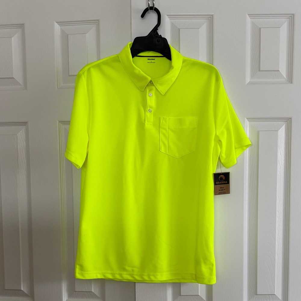 NWT Brahma Polo Relaxed Fit Men S
